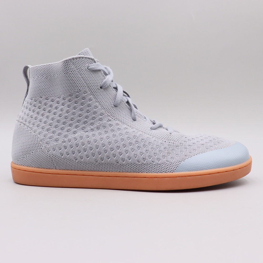 Suavs The Legacy High Top Mens Size 11 Grey Knit Gum Sole Barefoot Sneakers